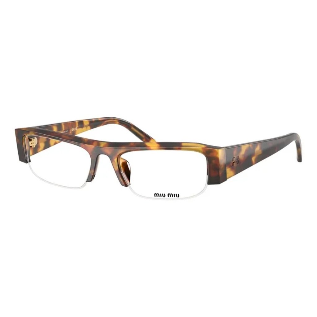 New Miu Miu Mu B07s 14l08n Eyeglasses Havana Women Eyewear Smu B07 14l08n